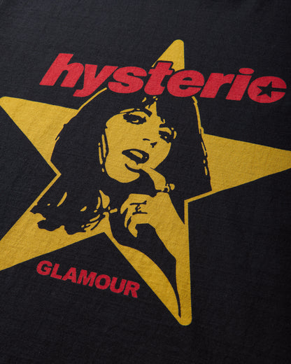 Hysteric Glamour Hysteric Star Tshirt Black T-Shirts Shortsleeve 02261CT24 96