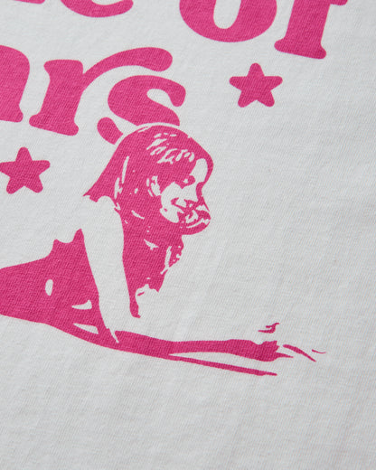 Hysteric Glamour Made Of Stars T-Shirt White T-Shirts Shortsleeve 02263CT05 00
