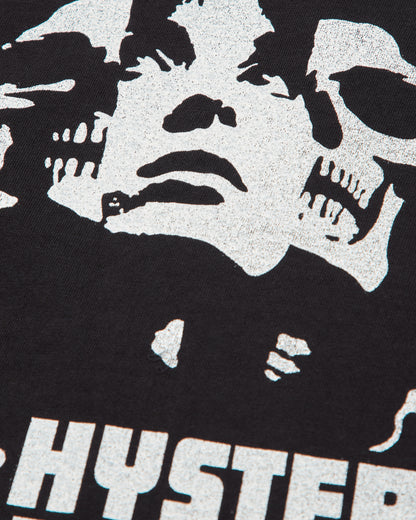 Hysteric Glamour Multi Hysteric Skull T-Shirt Black T-Shirts Shortsleeve 02263CT08 96