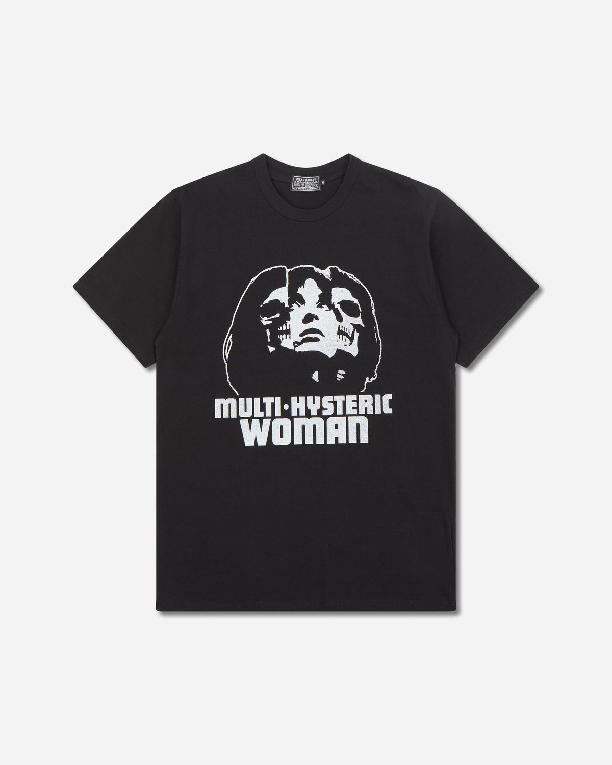 Hysteric Glamour Multi Hysteric Skull T-Shirt Black T-Shirts Shortsleeve 02263CT08 96