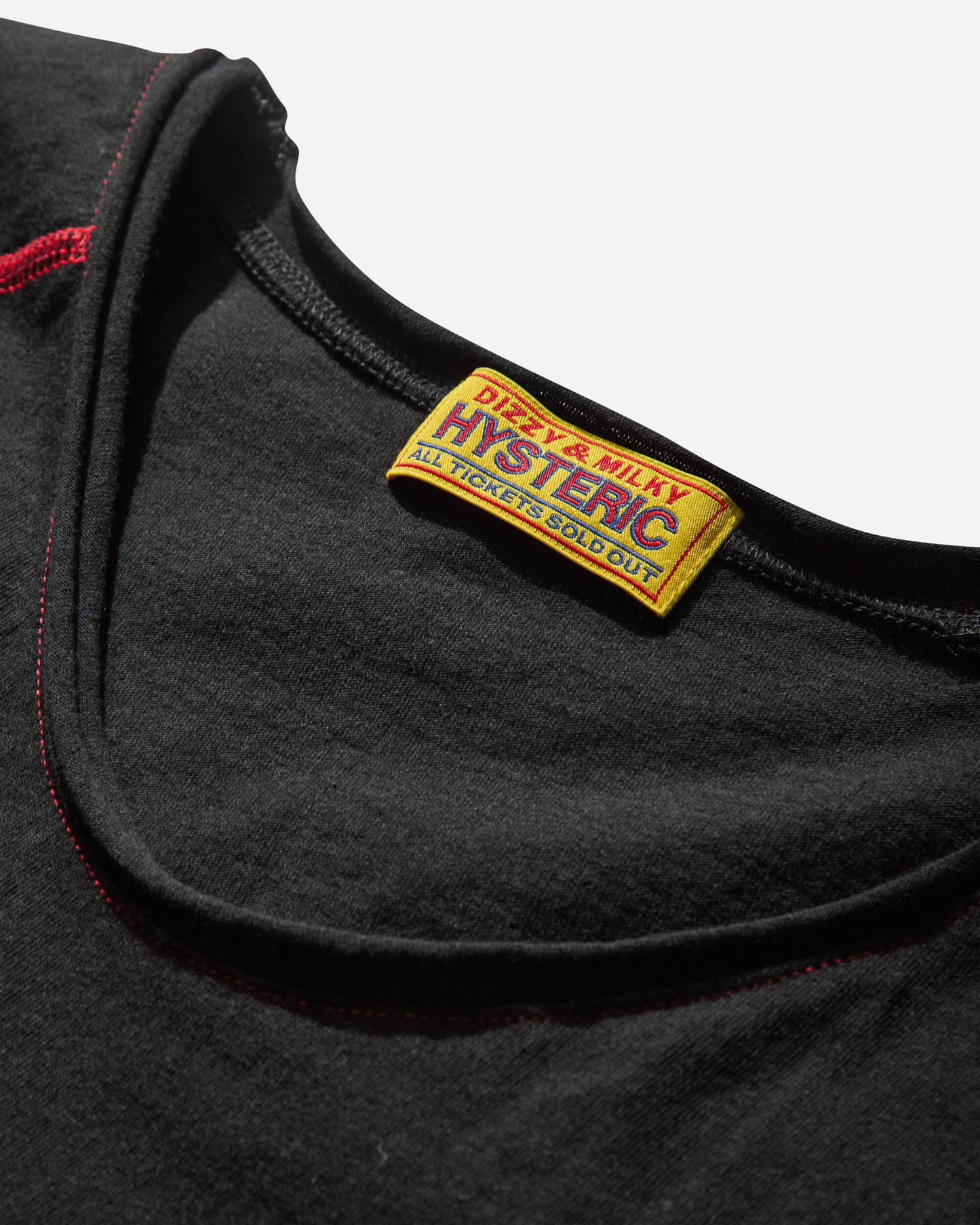 Hysteric Glamour Wmns Hg League T-Shirt Black T-Shirts Shortsleeve 01251CT04 96