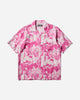 Hysteric Glamour Dm/Bolloks Anarchy Mix Pattern Open Collar Shirt Pink Pattern Shirts Shortsleeve Shirt 02251AH16 39