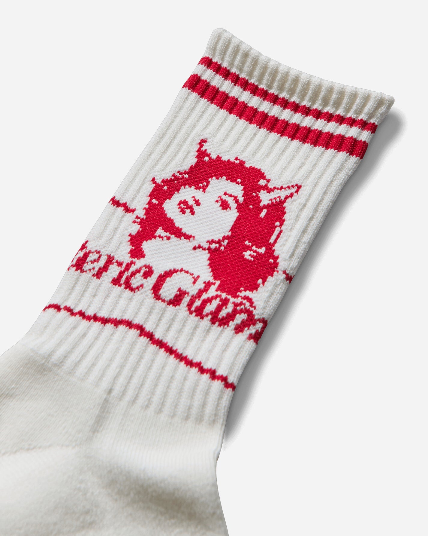 Hysteric Glamour 2Tone Devil Woman Sports Socks Multi Underwear Socks 02253QT01 0