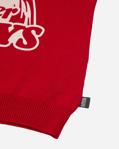 Hysteric Glamour Wmns Super Hys Ensemble Pullover & Camisole Red Knitwears Sweaters 01263NS06 50