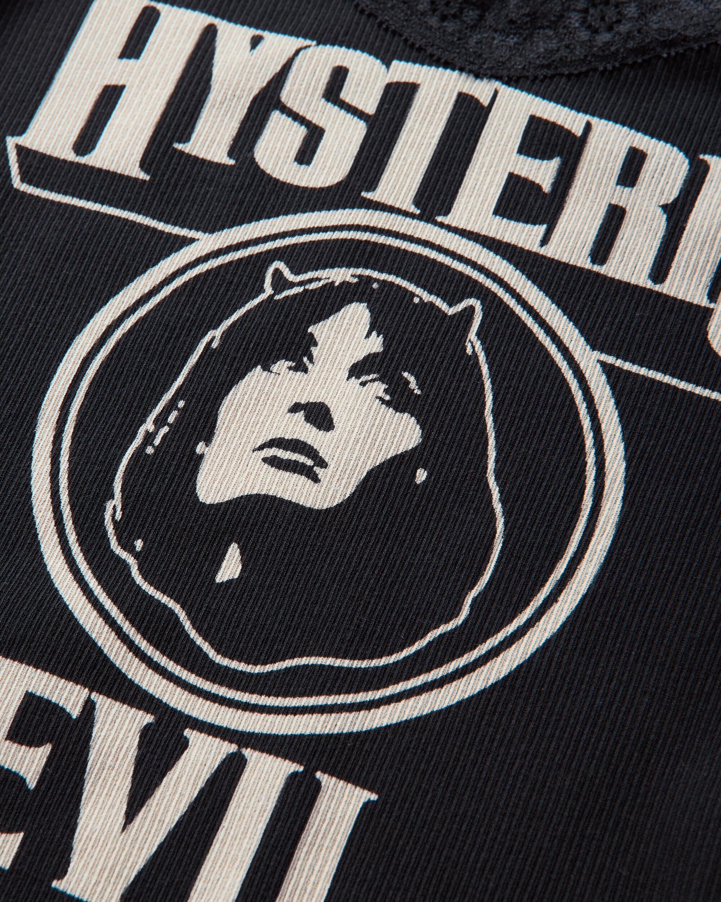 Hysteric Glamour Evil Woman Camisole Black T-Shirts Top 01261CR03 96