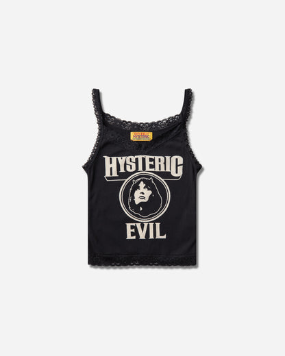 Hysteric Glamour Evil Woman Camisole Black T-Shirts Top 01261CR03 96