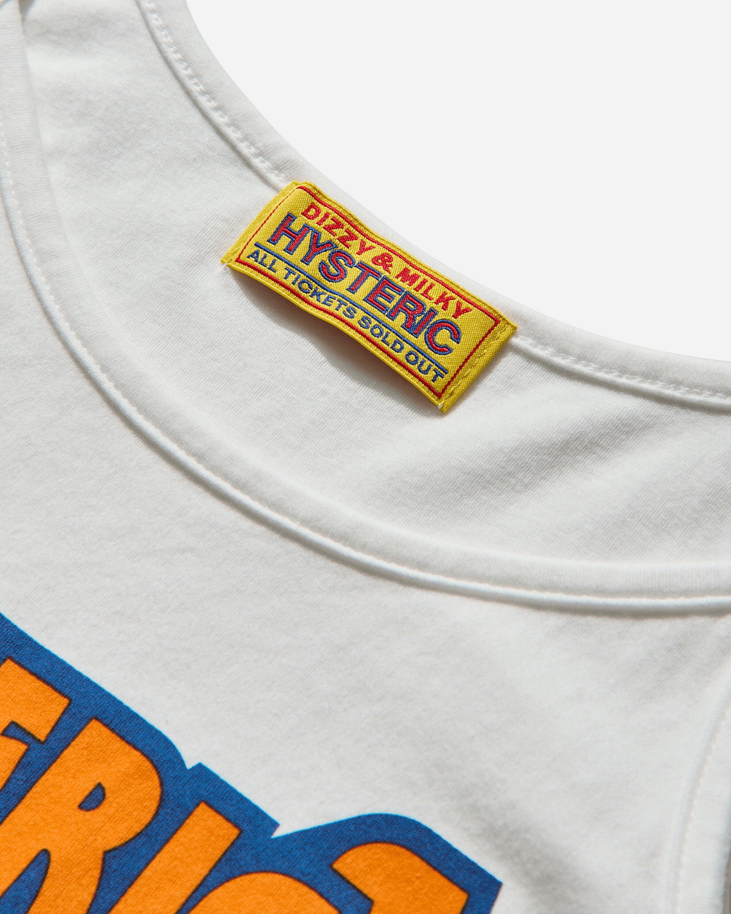 Hysteric Glamour Wmns Bad As Mama Lace-Up Short-Length Camisole White T-Shirts Top 01251CR05 0