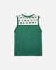 Hysteric Glamour Wmns Fire Bear College Sleeveless Green T-Shirts Top 01251CR03 60