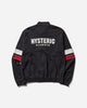 Hysteric Glamour Hg Team Logo Track Jacket Black Sweatshirts Track Tops 02251CJ04 96