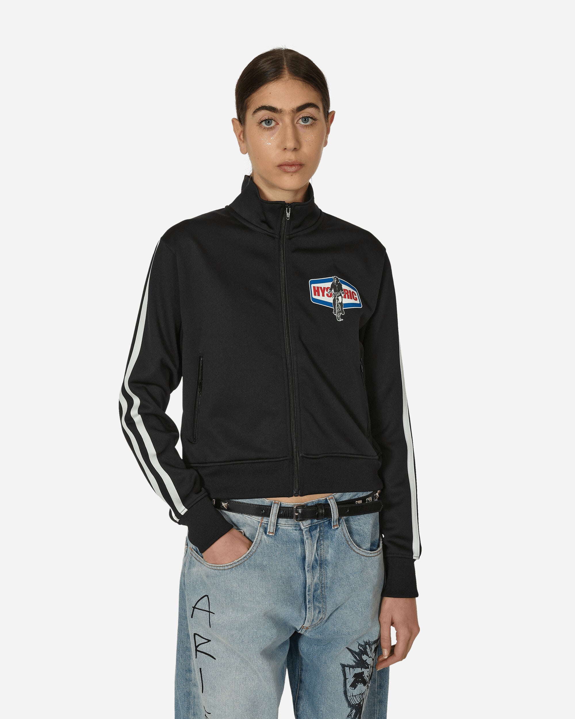 Classic Collage Track Jacket Black