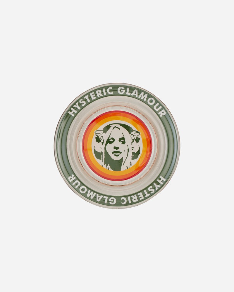 Headphone Woman Ashtray White