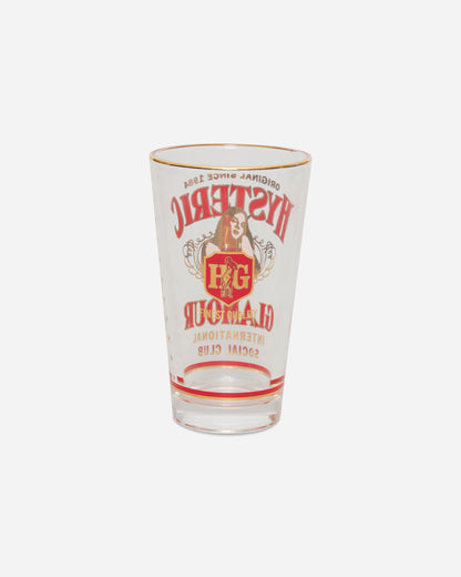 Hysteric Glamour Hg Social Club 1 Pint Beer Glass White Tableware Mugs and Glasses 02263QG05 00