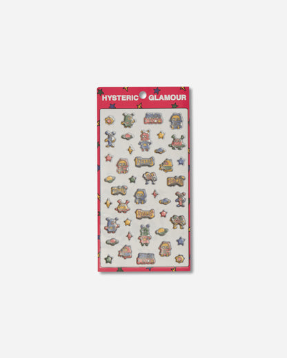 Hysteric Glamour Space Disco Stickers Set Multi Home Decor Stickers 01263QG17 18
