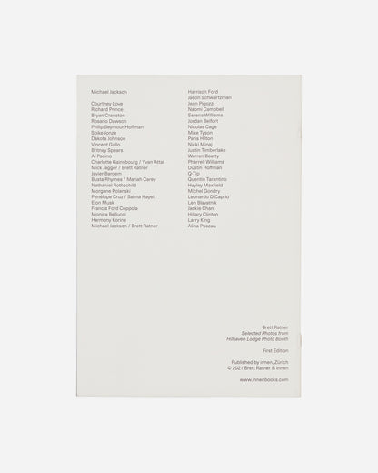 Innen Publishing Brett Ratner: Selected Photos From Hilhaven Lodge Photo Booth Multicolor Books and Magazines Books IPSELECTPHOT 001