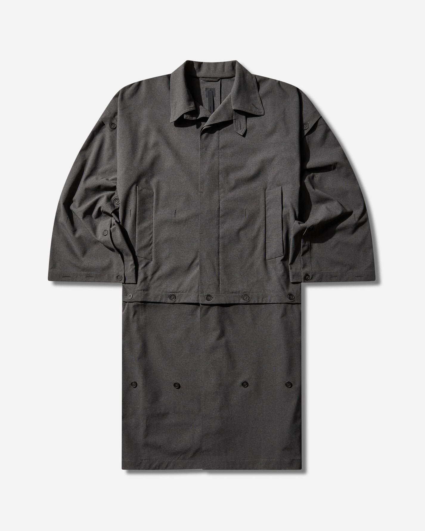 _J.L-A.L_ Charlotte Coat Panarea Grey Coats and Jackets Coats JBMW0643FA458 GRY0056