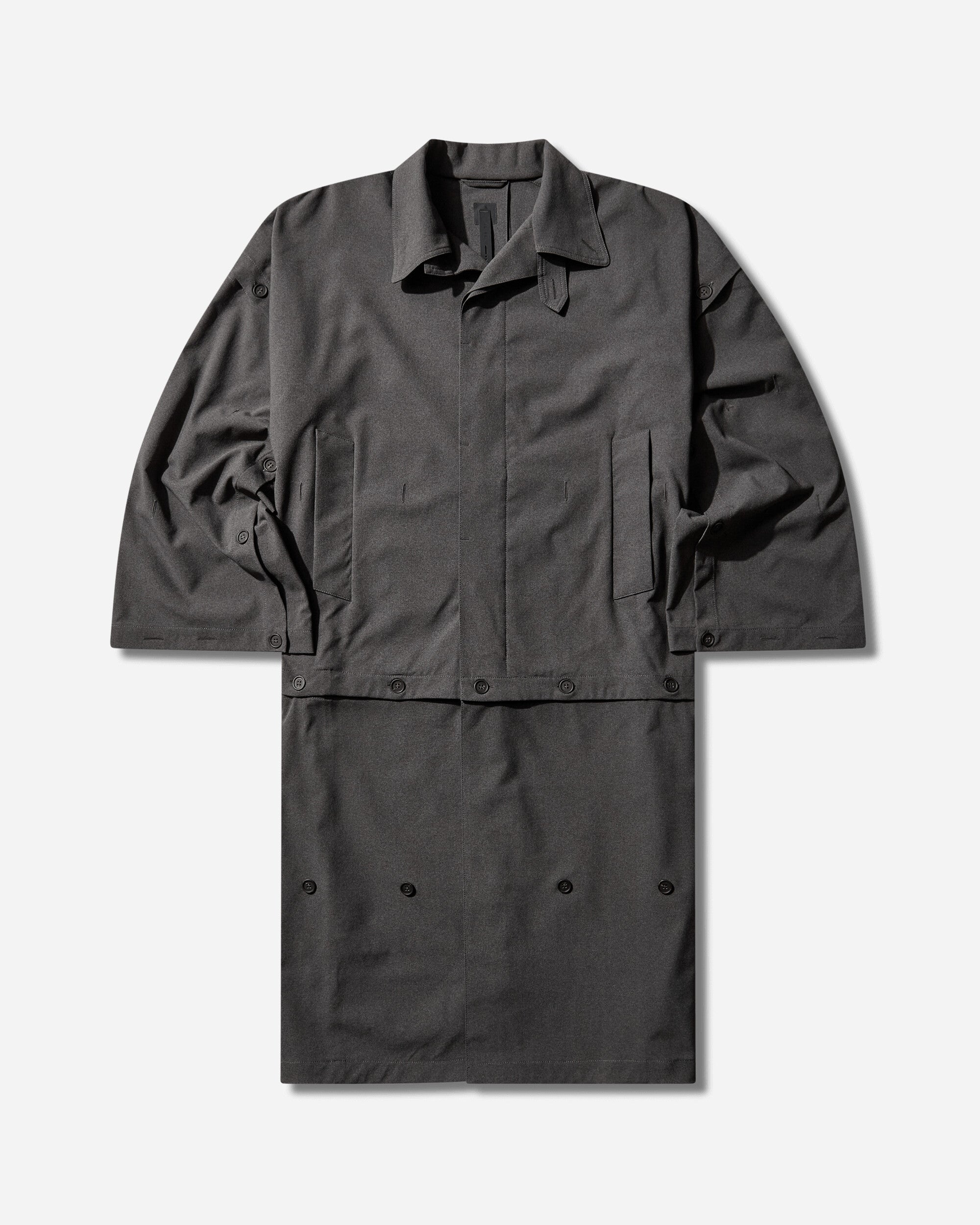 _J.L-A.L_ Charlotte Coat Panarea Grey Coats and Jackets Coats JBMW0643FA458 GRY0056