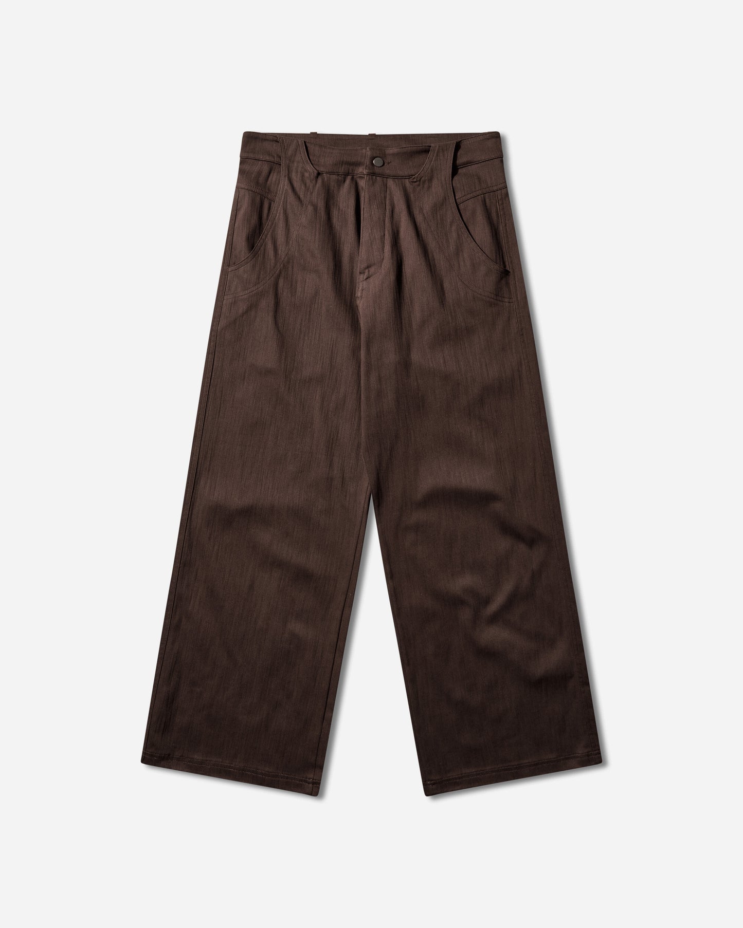 _J.L-A.L_ Thonet Trousers Menton Brown Pants Denim JBMW0624DE21 BRW0051