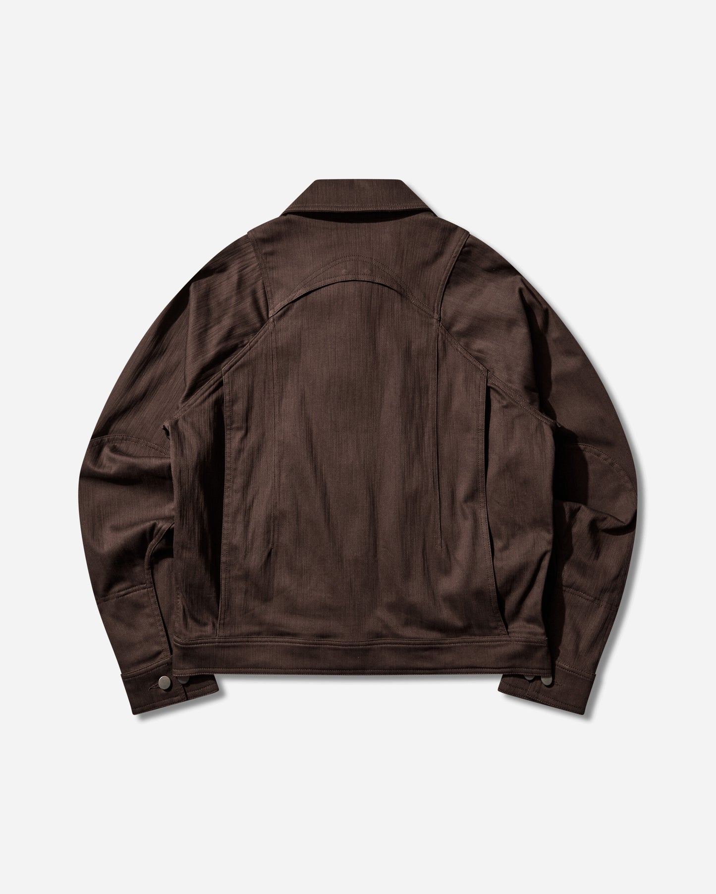 _J.L-A.L_ Thonet Jacket Menton Brown Coats and Jackets Denim Jackets JBMW0652DE22 BRW0051