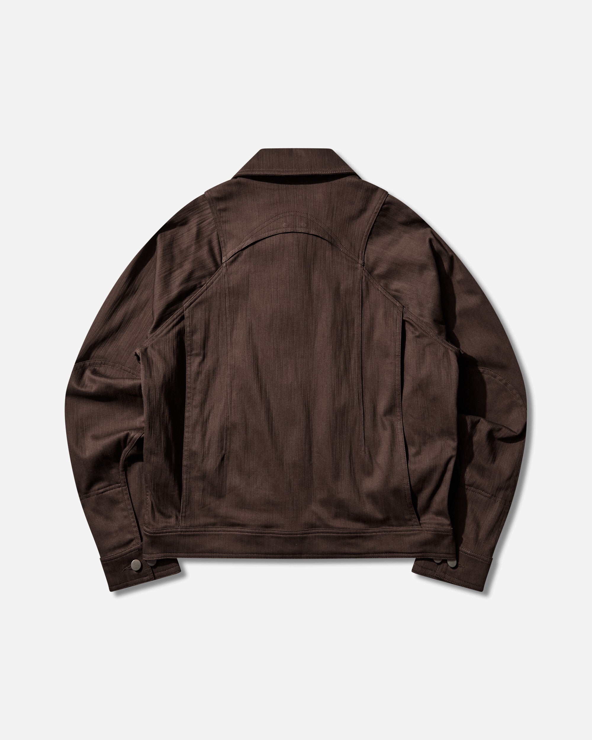 _J.L-A.L_ Thonet Jacket Menton Brown Coats and Jackets Denim Jackets JBMW0652DE22 BRW0051