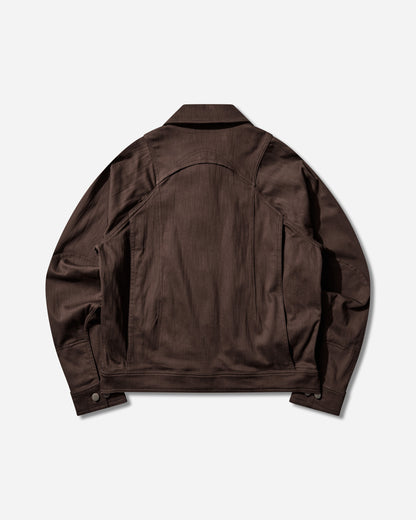 _J.L-A.L_ Thonet Jacket Menton Brown Coats and Jackets Denim Jackets JBMW0652DE22 BRW0051