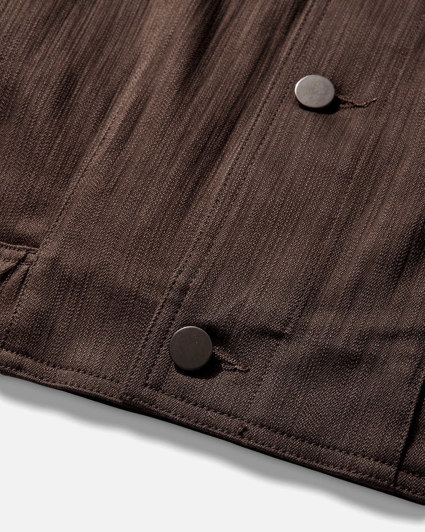 _J.L-A.L_ Thonet Jacket Menton Brown Coats and Jackets Denim Jackets JBMW0652DE22 BRW0051