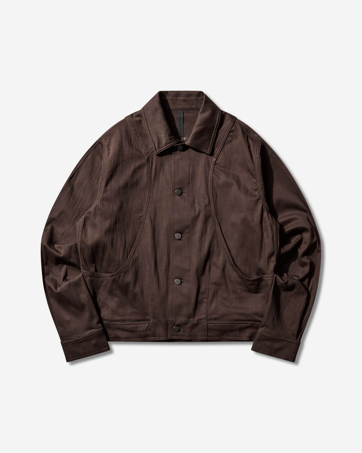 _J.L-A.L_ Thonet Jacket Menton Brown Coats and Jackets Denim Jackets JBMW0652DE22 BRW0051