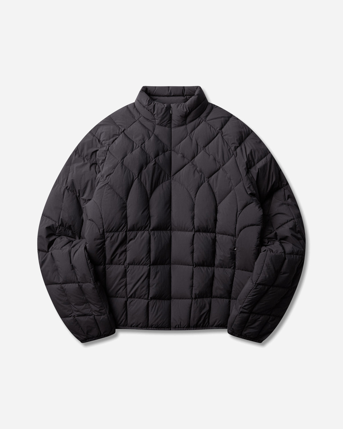 _J.L-A.L_ Damask Jacket Black Coats and Jackets Down Jackets JBMW0814FA574 BLK0001