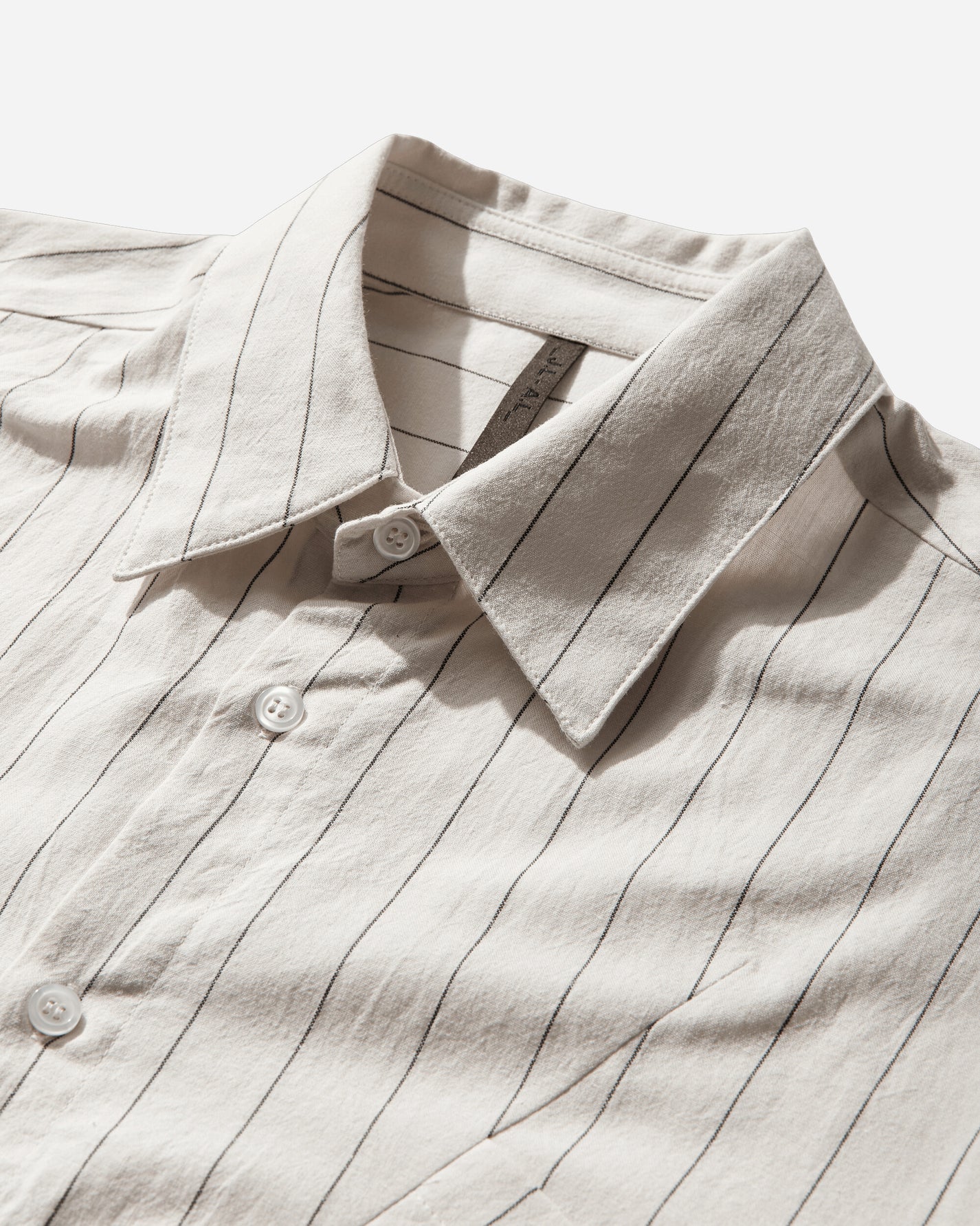 _J.L-A.L_ Pieck Shirt Carrara Stripe Shirts Longsleeve Shirt JBMW0658FA470 WHT0035