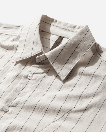 _J.L-A.L_ Pieck Shirt Carrara Stripe Shirts Longsleeve Shirt JBMW0658FA470 WHT0035