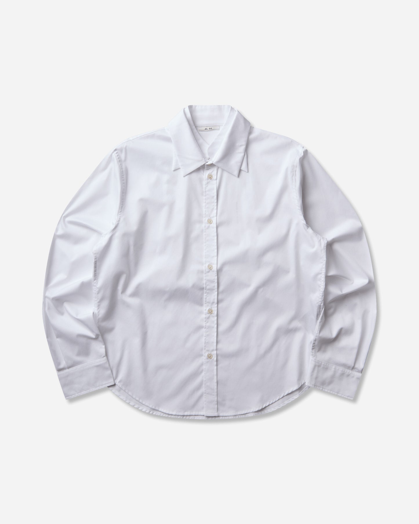_J.L-A.L_ Triple Collar Shirt White Shirts Longsleeve Shirt JBMW0839FA586 WTH0001