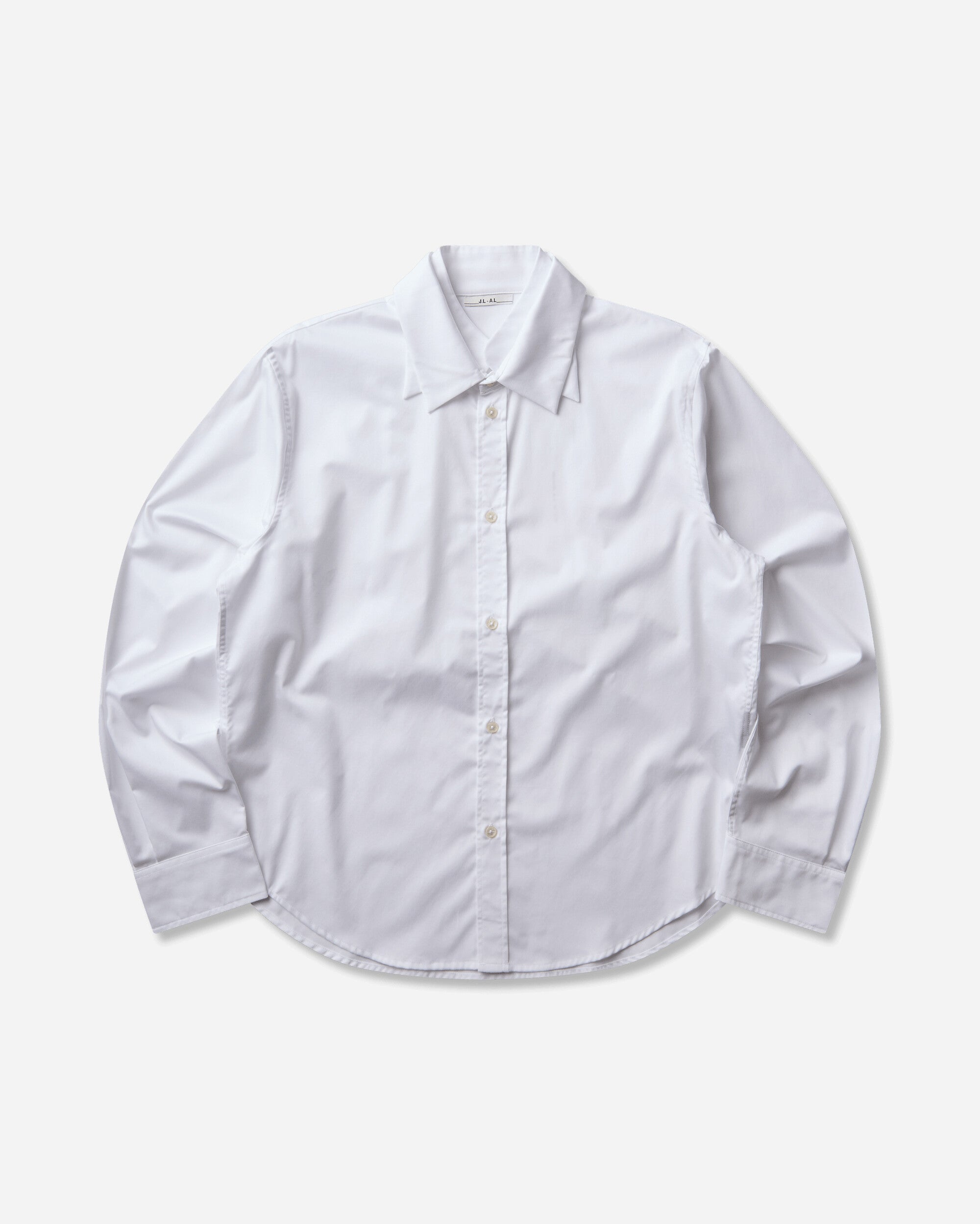 _J.L-A.L_ Triple Collar Shirt White Shirts Longsleeve Shirt JBMW0839FA586 WTH0001