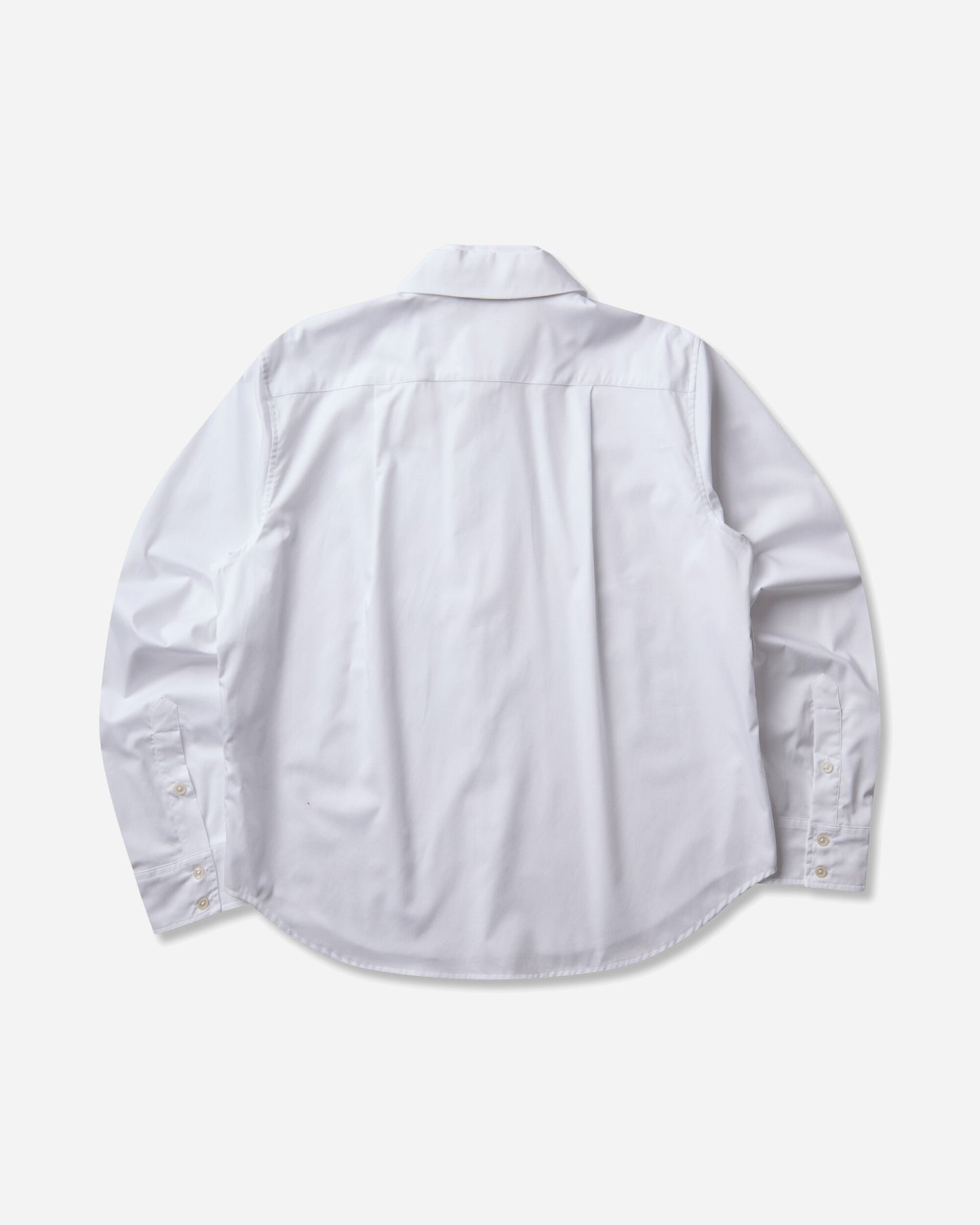 _J.L-A.L_ Triple Collar Shirt White Shirts Longsleeve Shirt JBMW0839FA586 WTH0001