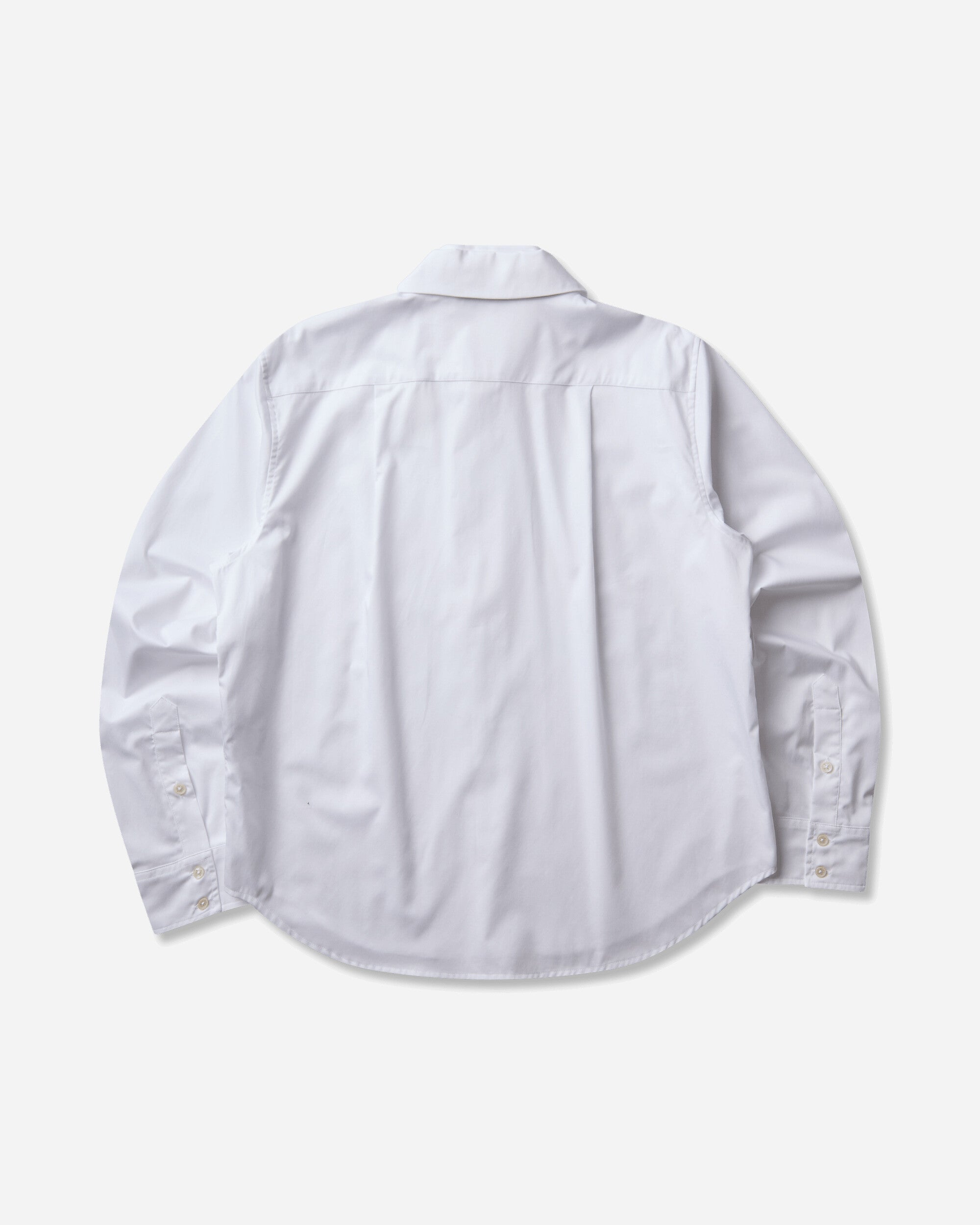 _J.L-A.L_ Triple Collar Shirt White Shirts Longsleeve Shirt JBMW0839FA586 WTH0001