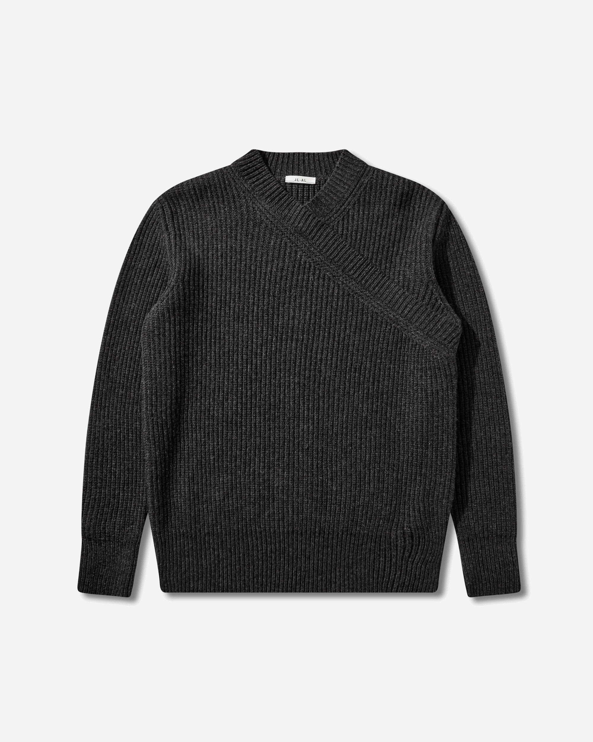 _J.L-A.L_ Garland Knit Charcoal Knitwears Sweaters JBMW0833YA102 GRY0025