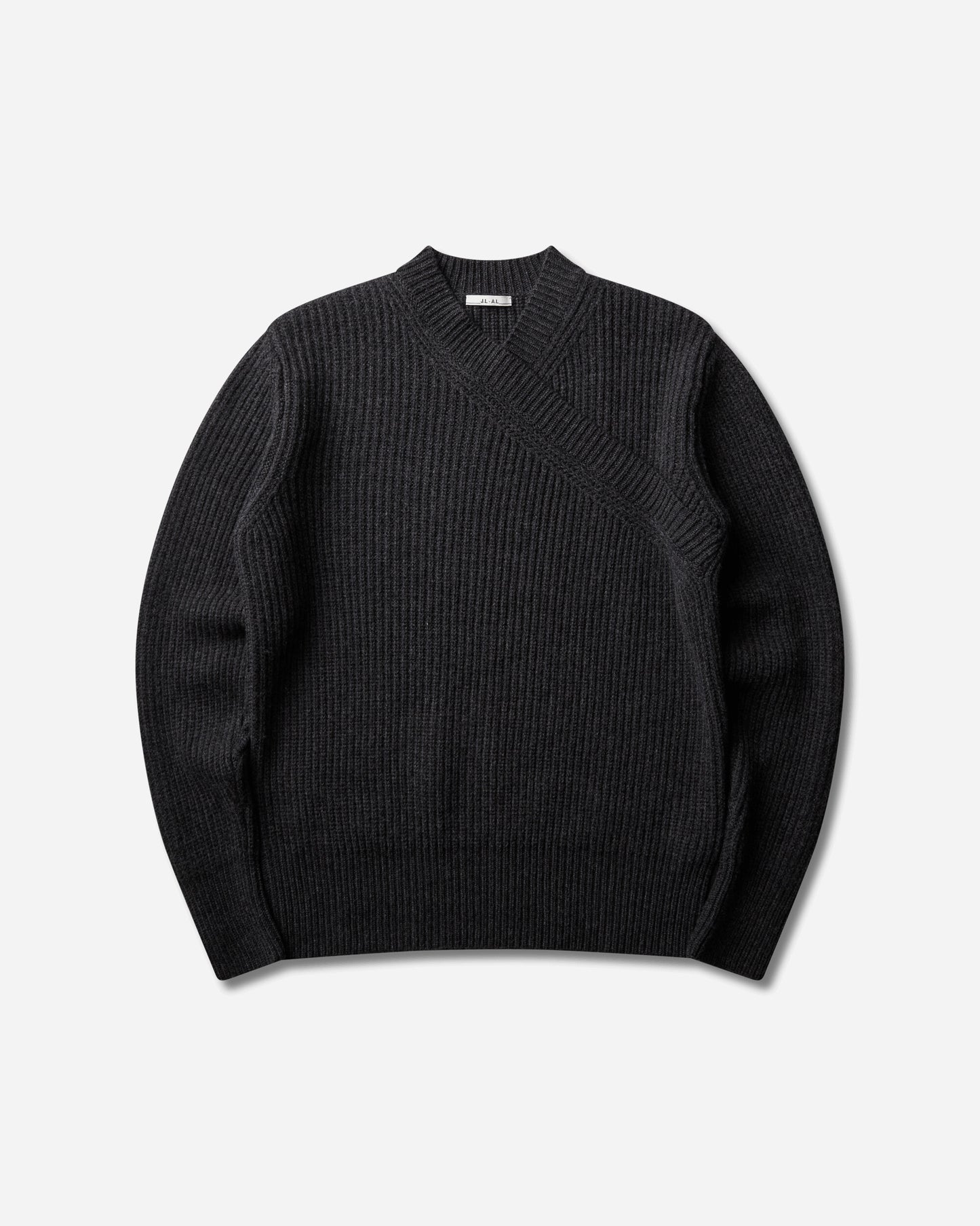 _J.L-A.L_ Garland Knit Charcoal Knitwears Sweaters JBMW0833YA102 GRY0025