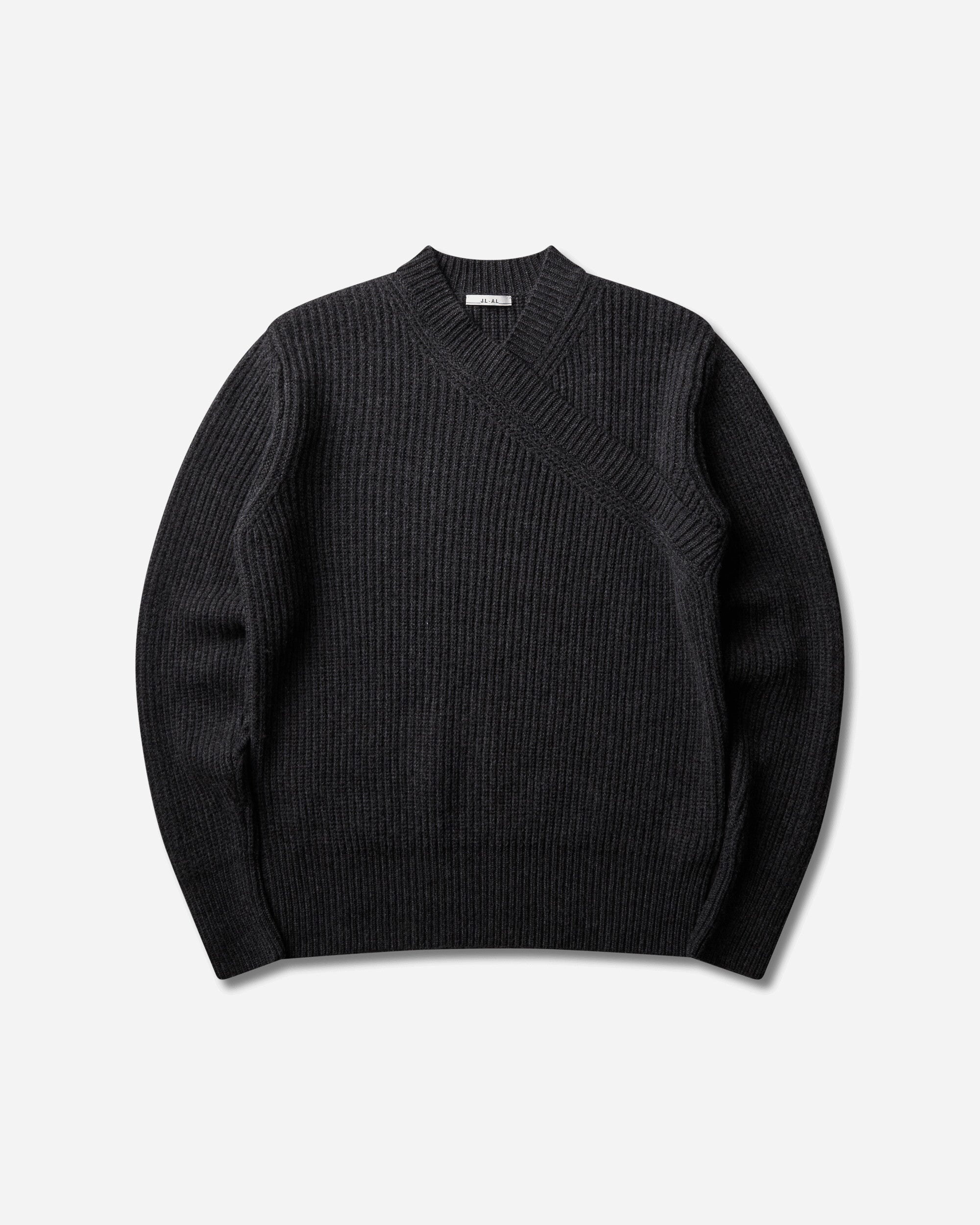 _J.L-A.L_ Garland Knit Charcoal Knitwears Sweaters JBMW0833YA102 GRY0025