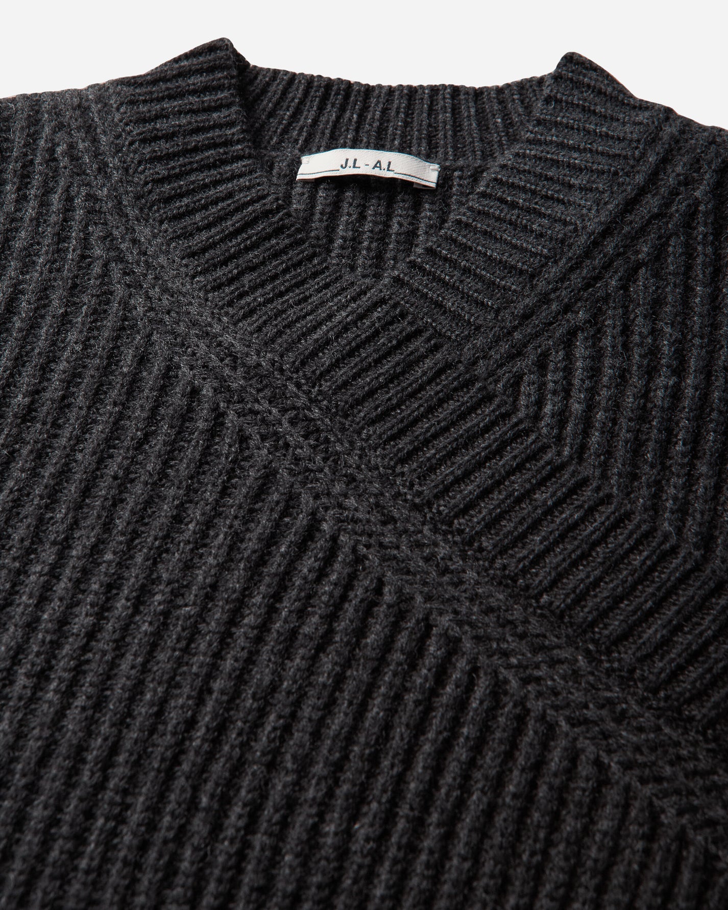 _J.L-A.L_ Garland Knit Charcoal Knitwears Sweaters JBMW0833YA102 GRY0025