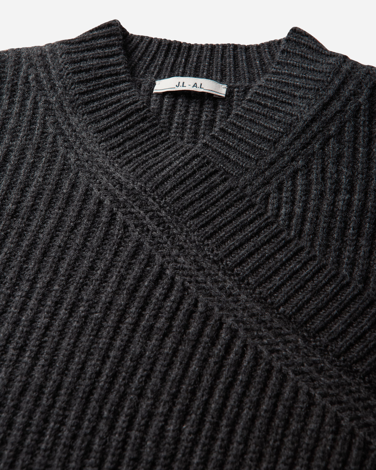 _J.L-A.L_ Garland Knit Charcoal Knitwears Sweaters JBMW0833YA102 GRY0025
