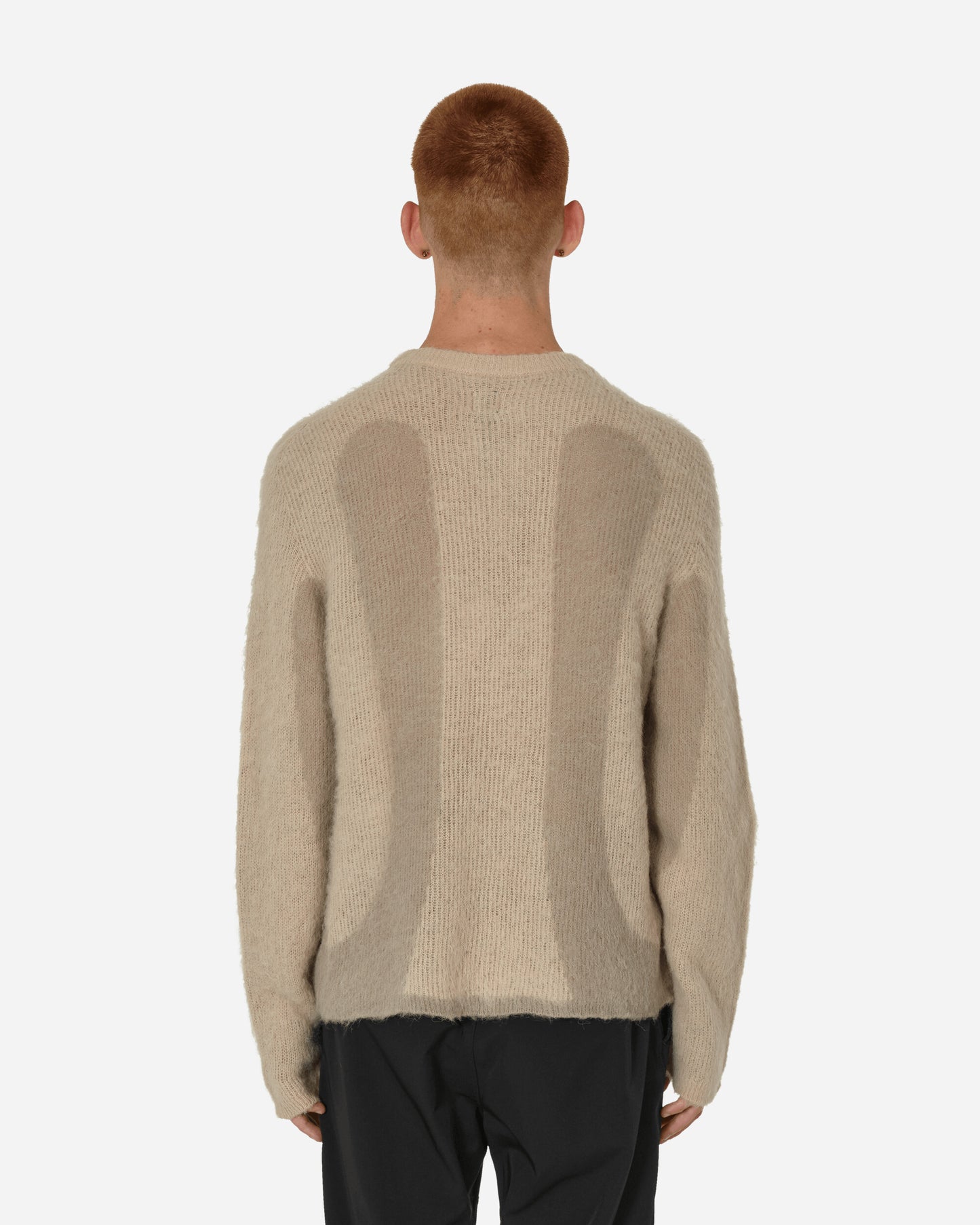 _J.L-A.L_ Liquid Sweater Light Grey Knitwears Sweaters JBMW026FA23 GRY0004