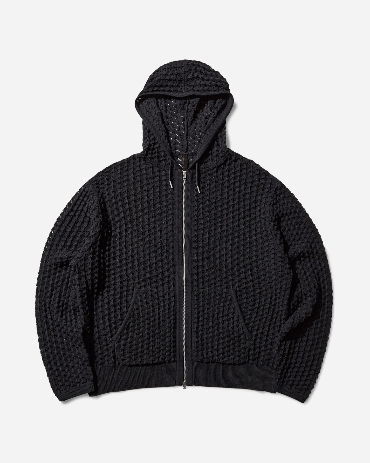 _J.L-A.L_ Telez Hoodie Shungite Black Knitwears Sweaters JBMW0558YA60 BLK0031