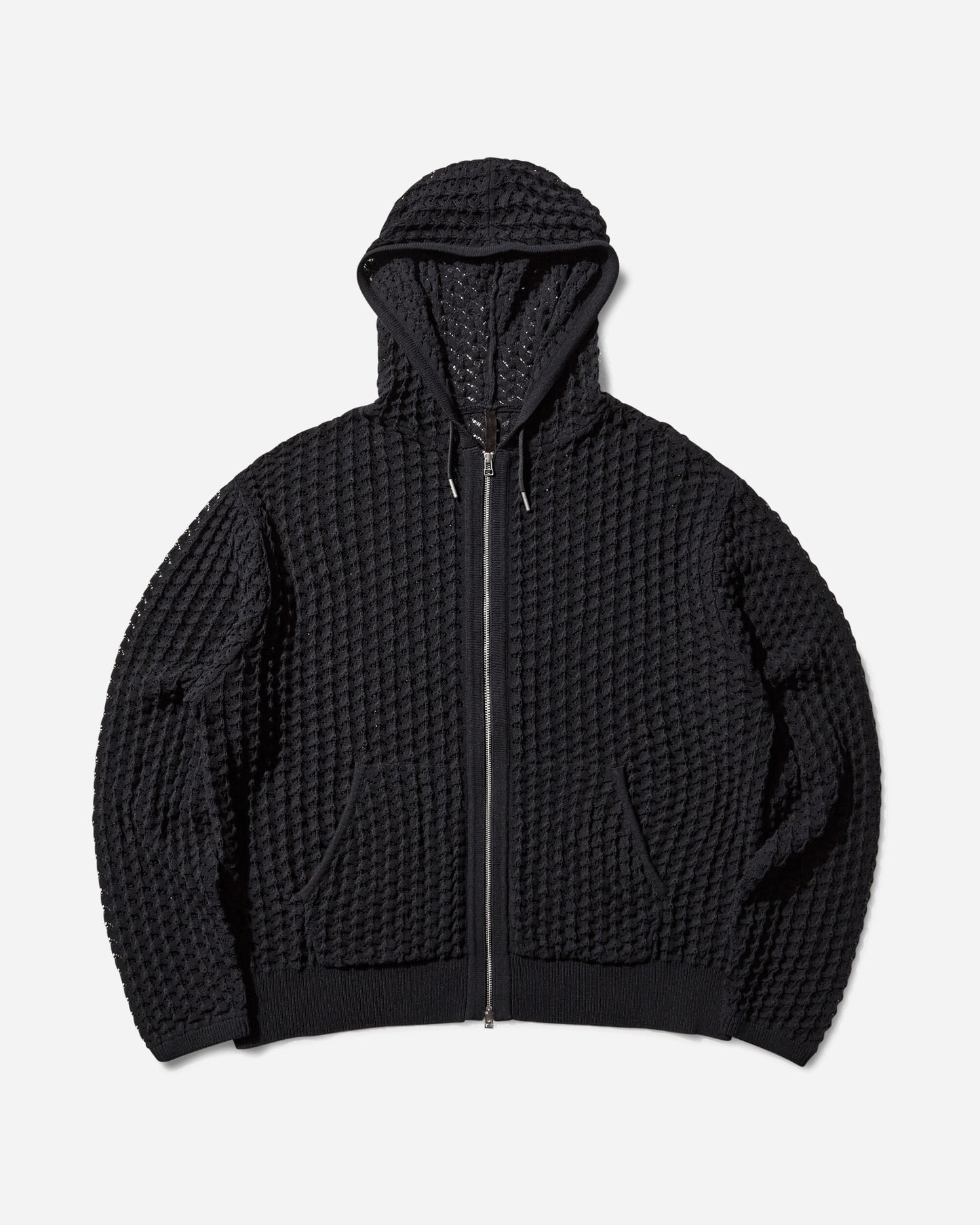 _J.L-A.L_ Telez Hoodie Shungite Black Knitwears Sweaters JBMW0558YA60 BLK0031