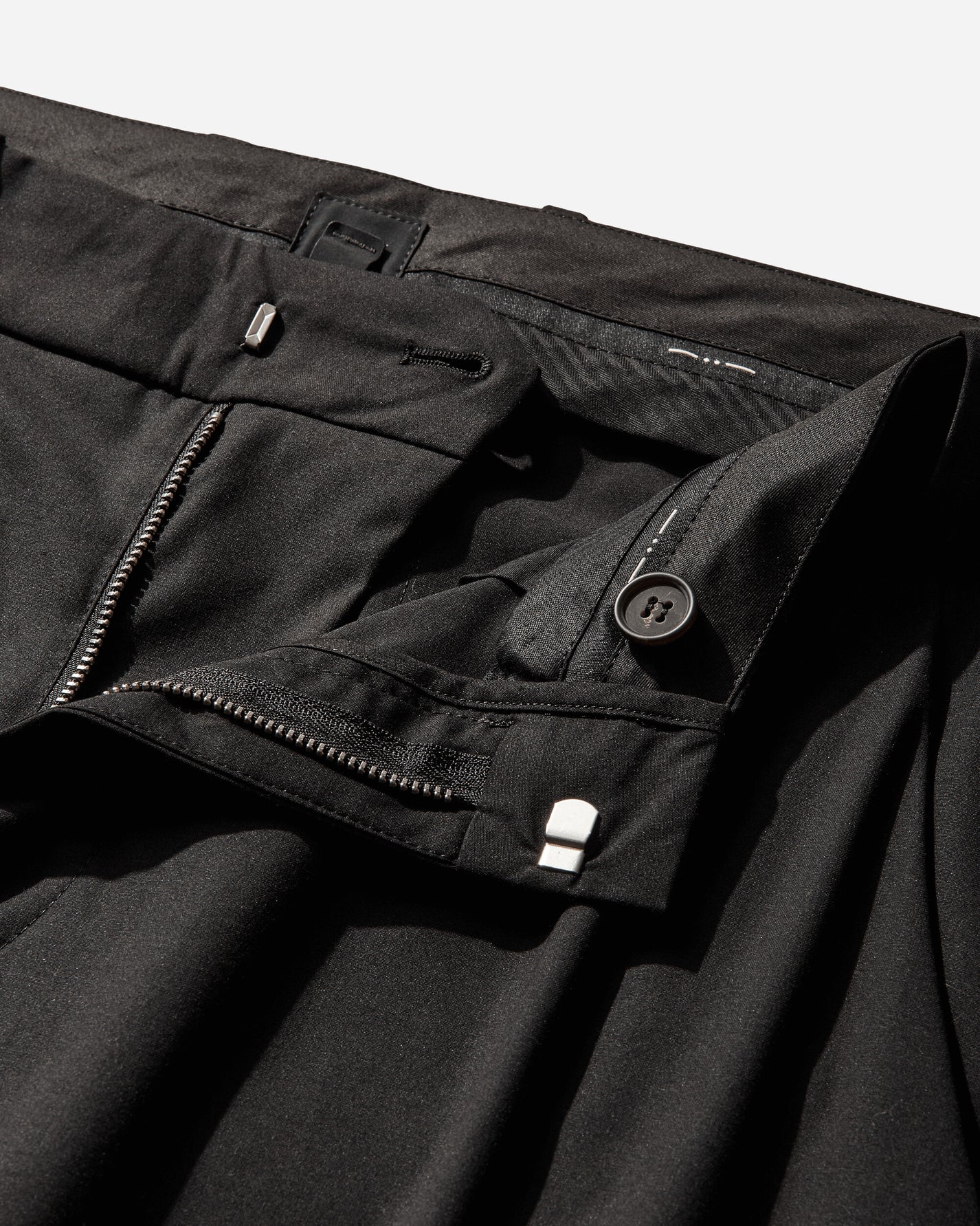 _J.L-A.L_ Mitre Pant Shungite Black Pants Trousers JBMW0641FA456 BLK0031