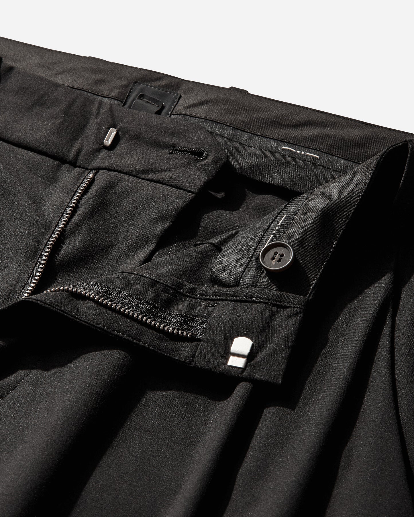 _J.L-A.L_ Mitre Pant Shungite Black Pants Trousers JBMW0641FA456 BLK0031