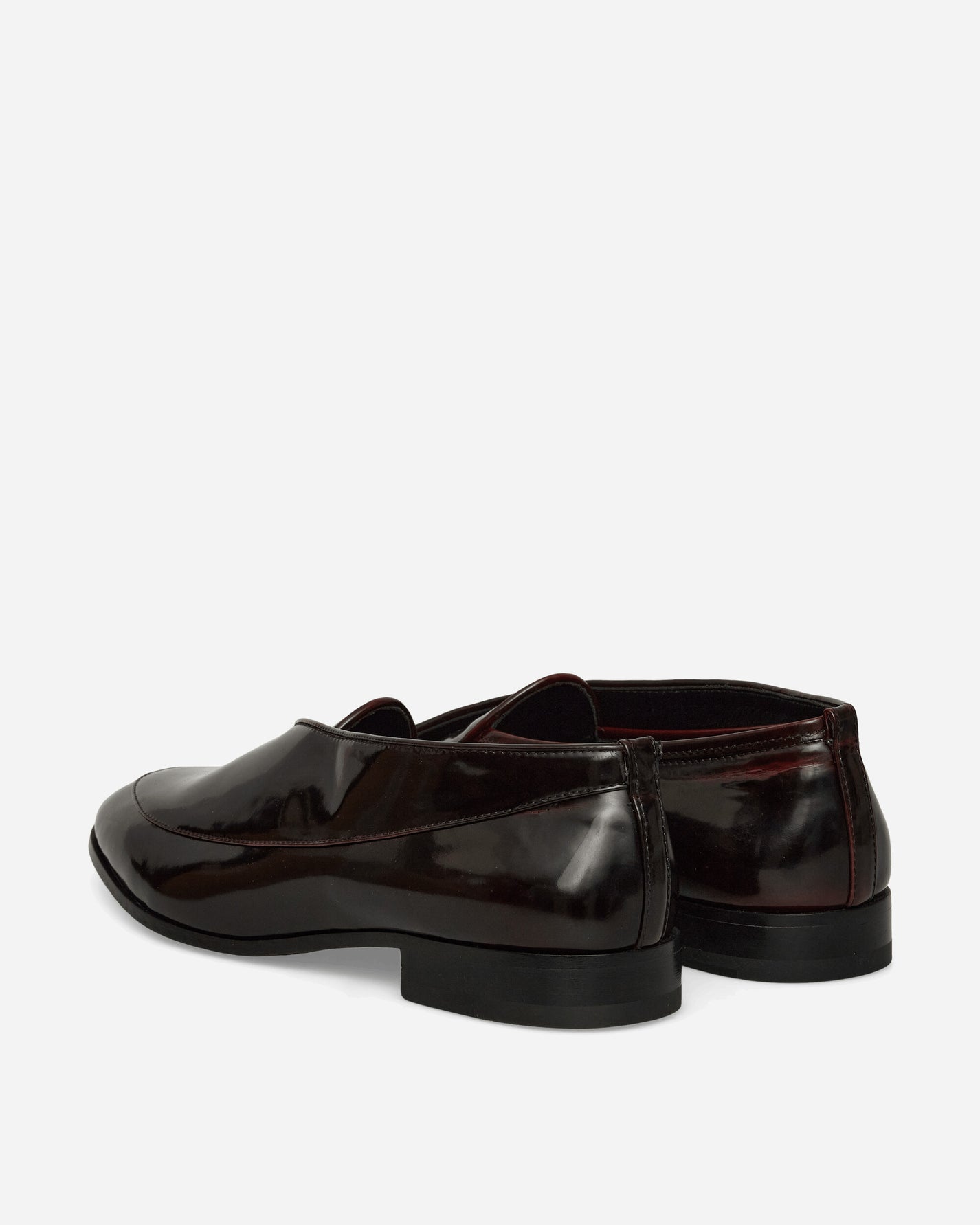 _J.L-A.L_ Shin Loafer Black Burgundy Classic Shoes Loafers JBUW123LE23 MTY0001