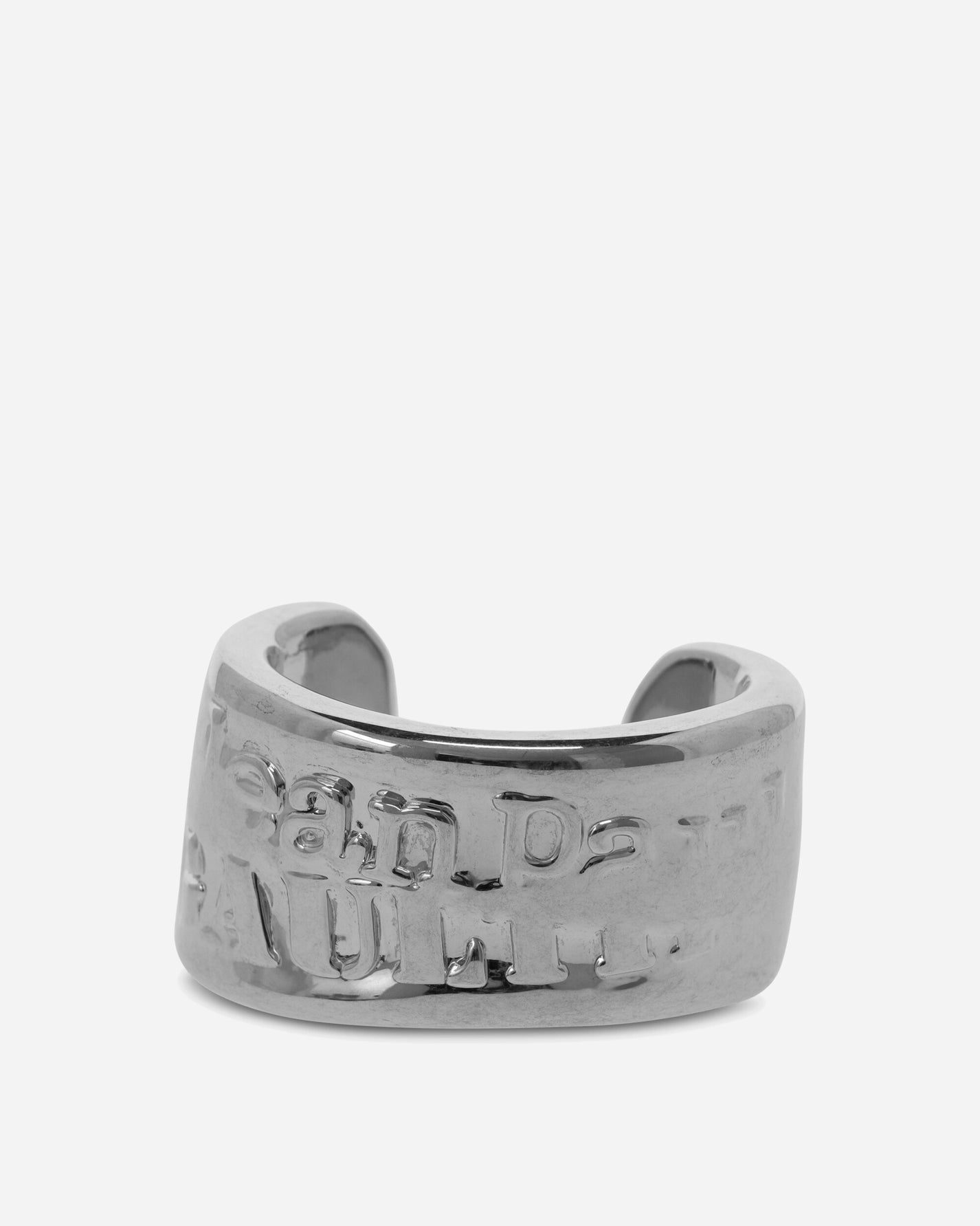 Jean Paul Gaultier Wmns Logo Bracelet Silver Jewellery Bracelets 2503WJW001X053 91