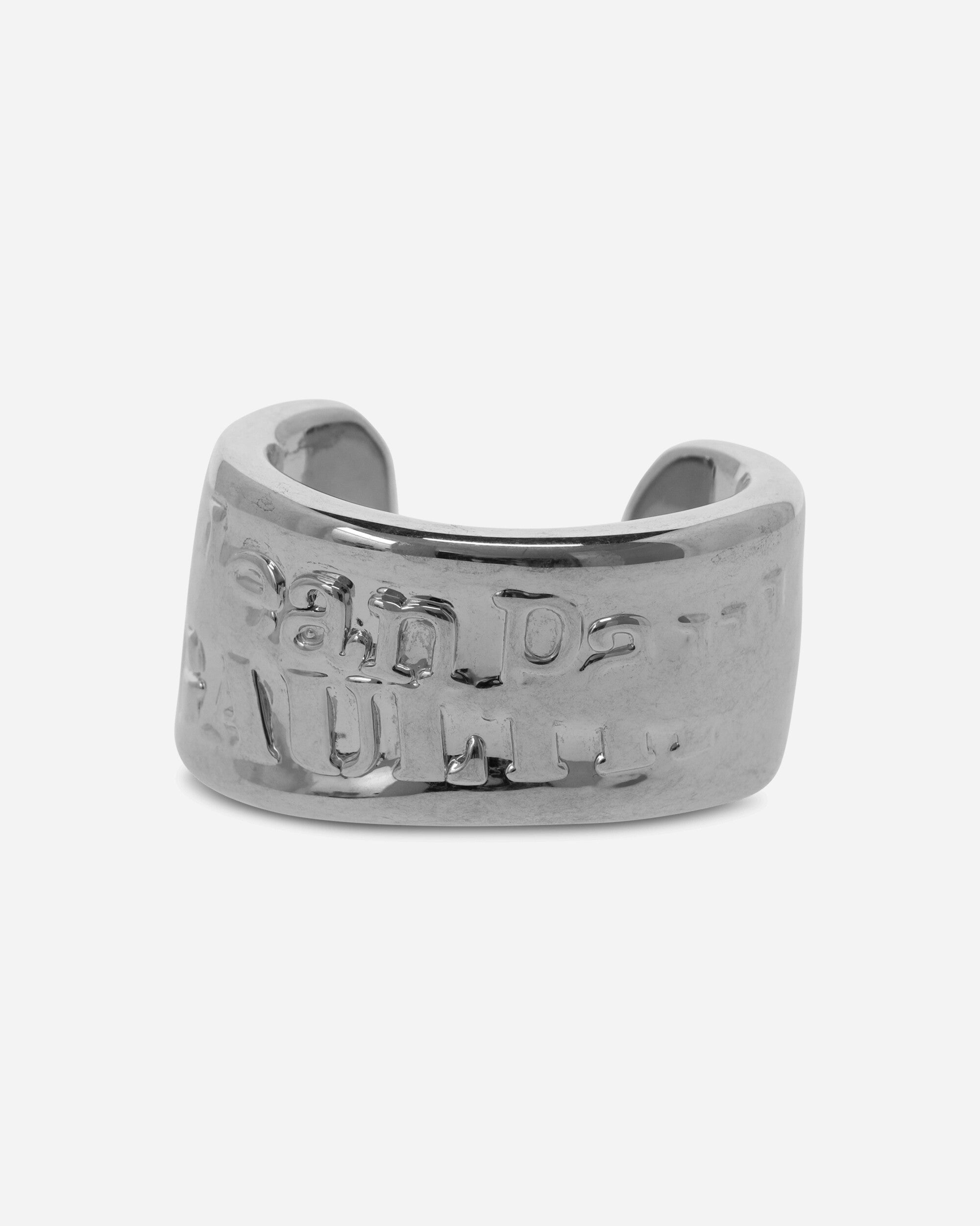 Jean Paul Gaultier Wmns Logo Bracelet Silver Jewellery Bracelets 2503WJW001X053 91