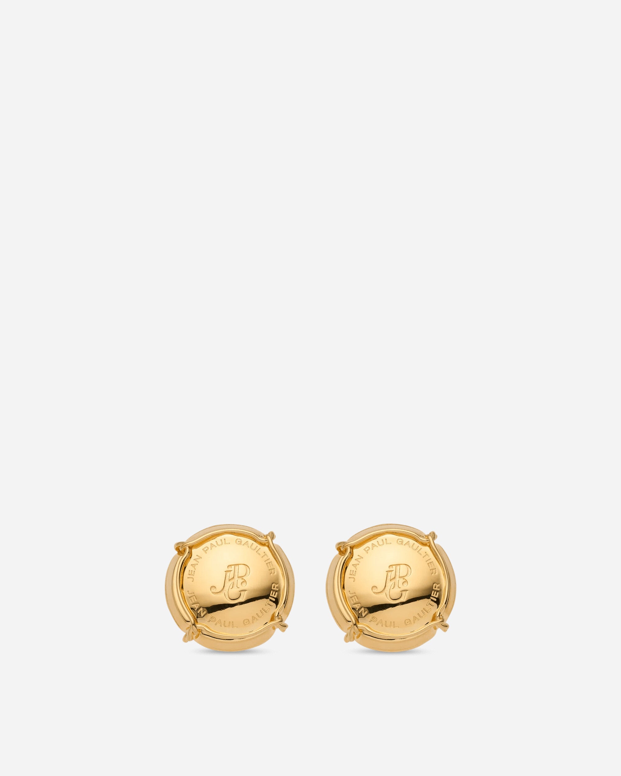 Jean Paul Gaultier Wmns Champagne Cork Earrings Gold Jewellery Earrings 2503WJW007X053 92