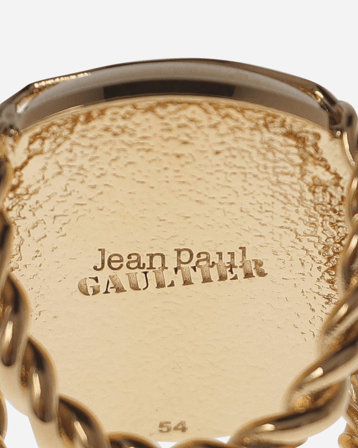 Jean Paul Gaultier Wmns Champagne Cork Ring Gold Jewellery Rings 2503WJW004X053 92