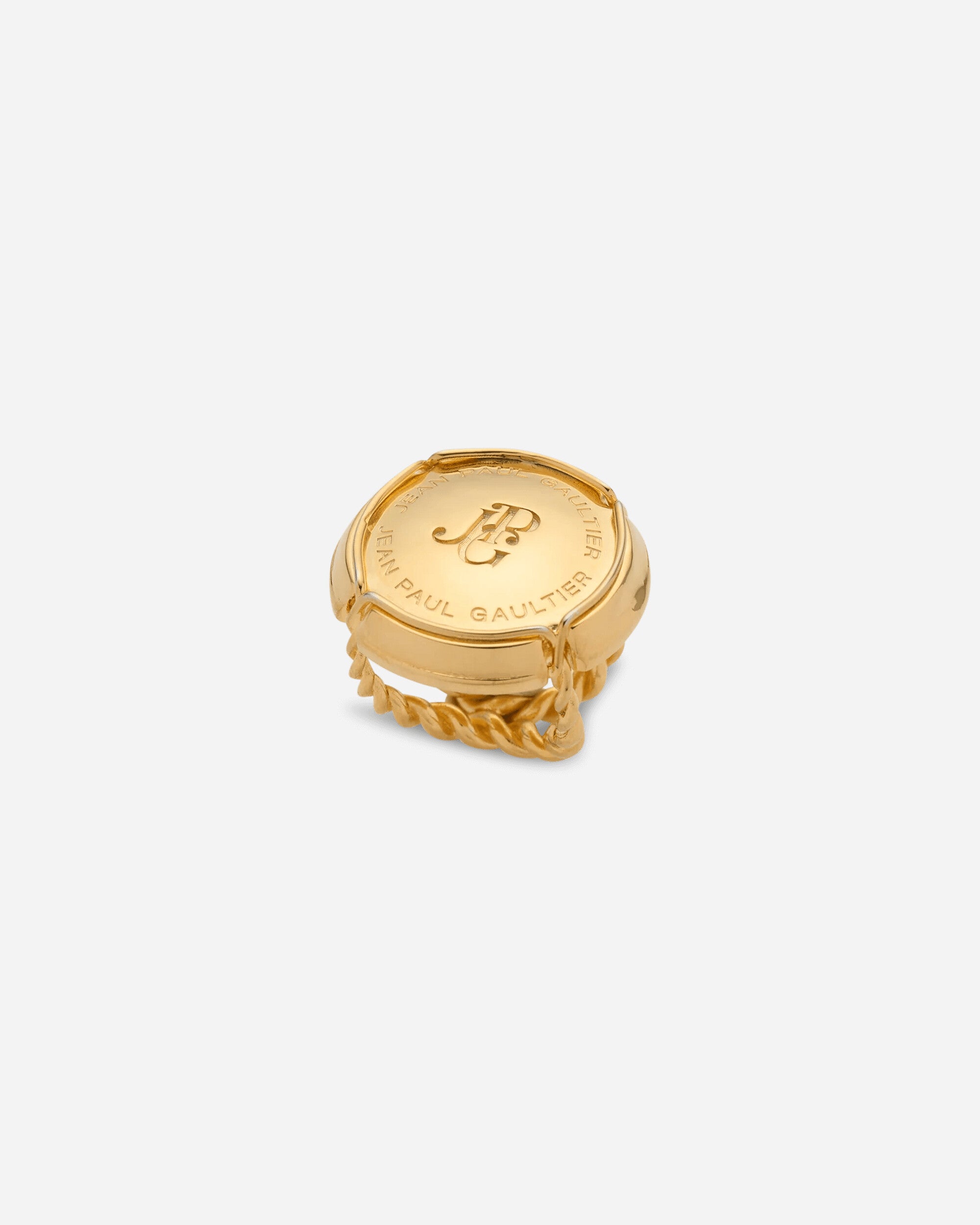 Jean Paul Gaultier Wmns Champagne Cork Ring Gold Jewellery Rings 2503WJW004X053 92