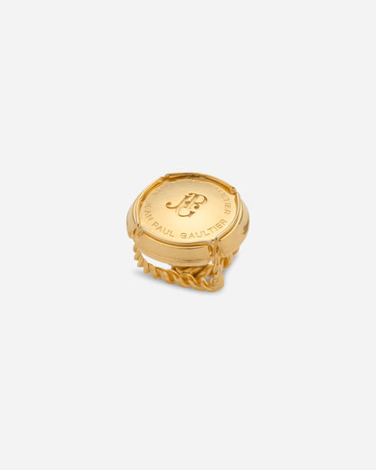 Jean Paul Gaultier Wmns Champagne Cork Ring Gold Jewellery Rings 2503WJW004X053 92